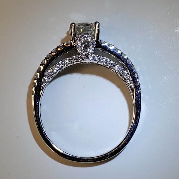 18K WHITE GOLD RING - Picture 10 of 14